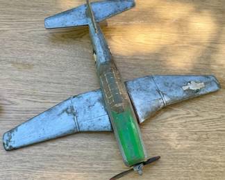 Vintage Balsa Wood Model Airplane 