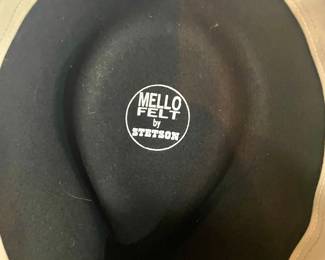 VINTAGE MELLO FELT by STETSON HAT