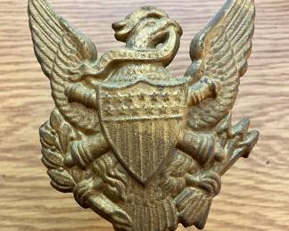 Vintage (50s-70s) Military Eagle Wall Hook  -   2-Available 