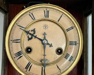 ANTIQUE "JUNGHAN" PENDULUM CLOCK 