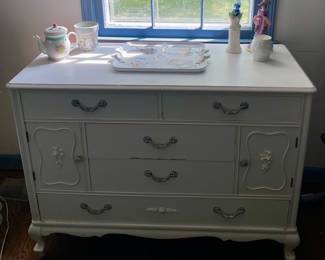 PAINTED ANTIQUE BUFFET