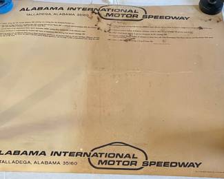 VINTAGE ALABAMA INTL MOTOR SPEEDWAY POSTER