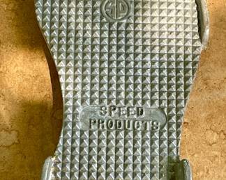 VINTAGE SPEED PRODUCTS CAST ALUMINUM GAS PEDAL  - RIGHT FOOT