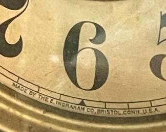 ANTIQUE CLOCK - INGRAHAM
