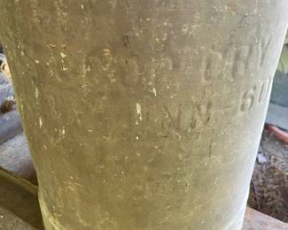 ANTIQUE COPPER DAIRY CAN  -  MINNESOTA