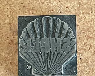 VINTAGE SHELL PRINTING CUT/BLOCK