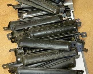 VINTAGE/ANTIQUE HAMILTON PRINT TRAY HANDLES
