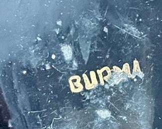 GILT DUCK TRINKET BOX  -  MADE IN BURMA,  2-AVAILABLE
