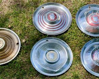 VINTAGE MERCURY HUBCAPS