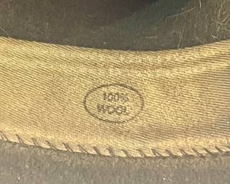 VINTAGE LITE FELT 100% WOOL HAT