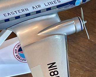 Daron Postage Stamp Eastern Airlines Douglas DC-3 Plastic Model in 1:144 Scale