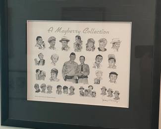 FRAMED "A MAYBERRY COLLECTION by GEORGE MURRAY