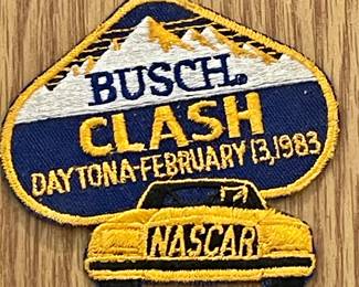 VINTAGE BUSCH CLASH 1983 PATCH