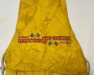 VINTAGE SOUTHERN MOTOR SPORTS JOURNAL APRON