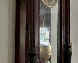ANTIQUE "JUNGHAN" PENDULUM CLOCK 
