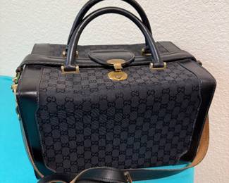 Vintage Gucci train Case