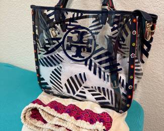 Tory Burch Clear Tote - brand new