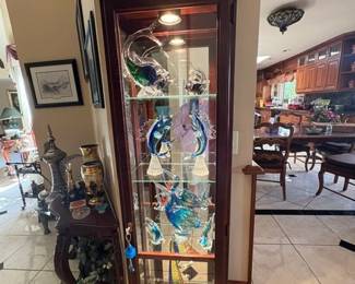 Lighted Curio Cabinets