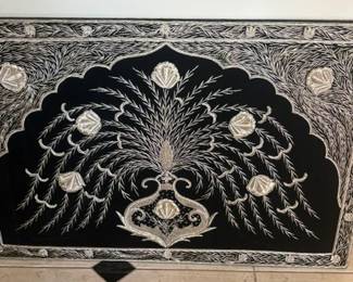 Hand embroderied  Persian wall hanging