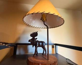 Moose Lamp
