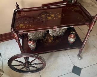 Antique Bar cart