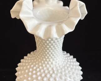 Fenton Hobnail Vase