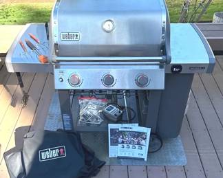 Weber Genesis Propane Grill with Rotisserie