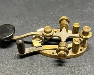 vintage morse code key