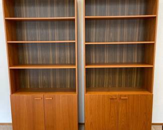 2 MCM Bookcase