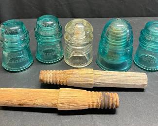 Vintage Railroad Insulators