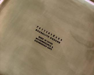 Pottery Barn Sausalito Square Platter