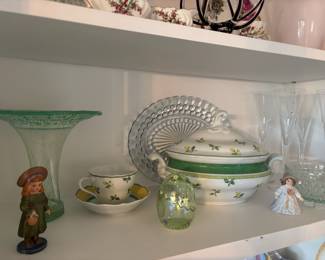 Hutschenreuther Medley Summerdream Soup Tureen, Teacup & Saucer
