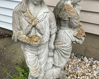 Cement Statue ( this one has damage) 