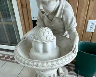 Fountain, never used always inside 