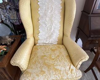 Wing back chair 