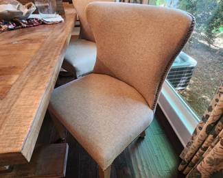 Chair with Nail Head Trim--4 available