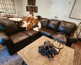Leather Sectional Sofa