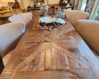 Amazing Trestle Style Dining Table