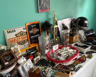 Harley Davidson table! 