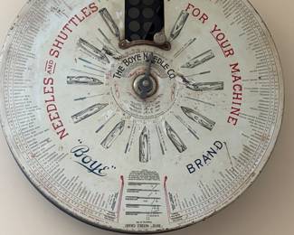 Vintage needle store display/dispenser 