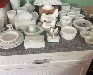 Westmoreland Milk Glass