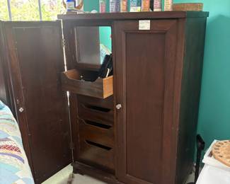 19th century hand built dresser by homeowners  grandfather. Excellent condition 