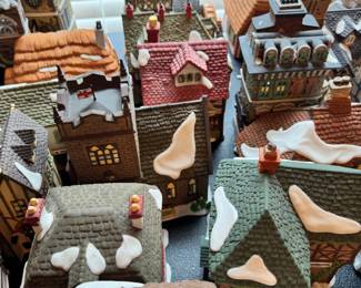 Department 56 Christmas Village Houses *Most have boxes*