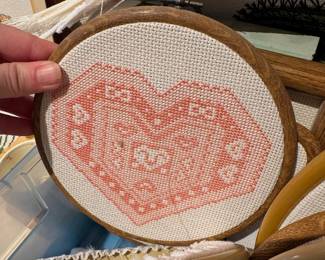 Hand made cross stitch 