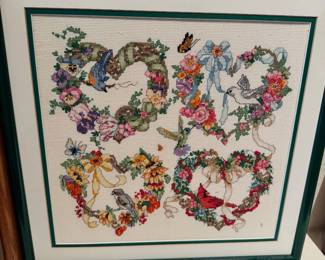 Hand made cross stitch 