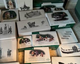 Department 56 Christmas Village accessories