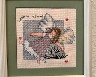 Hand made cross stitch 