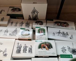 Department 56 Christmas Village accessories