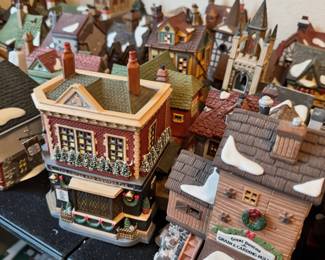 Department 56 Christmas Village Houses *Most have boxes*