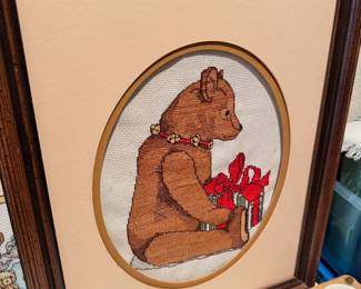 Hand made cross stitch 